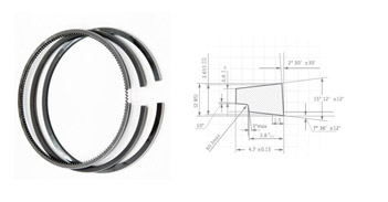 DAEWOO DB58  piston ring 65.02503-8058,SDD20008ZZ
Type: Piston ring
Car make.: DAEWOO
Brand : Agenuine
Engine No.: DB58
OEM No.: 65.02503-8058,SDD20008ZZ
Dia.: 102
No. of cylinder: 6
Place of Origin:Guangdong, China (Mainland)
Material: steel,aluminum,cast iron
Agenuine quality Piston for DAEWOO DB58. High quality auto parts, engine parts supplier.